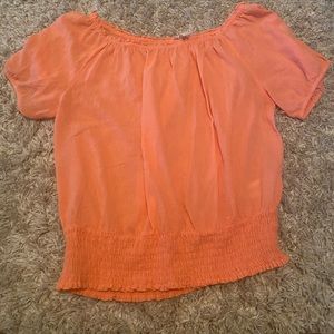 Coral shirt